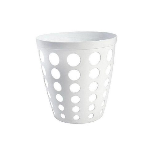 Planet Plastic Büro-Mülleimer weiß 12 L