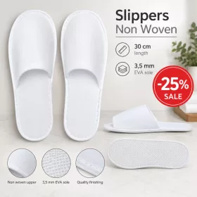 Basic Vlies-Hotelslipper (G)