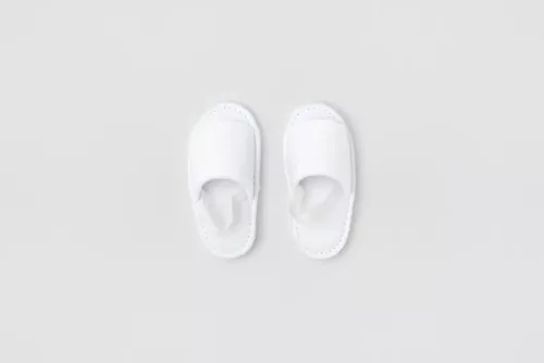 P-Andy Velours, offene Kinderhausschuhe, Größe 16 cm | Hotelschuhe