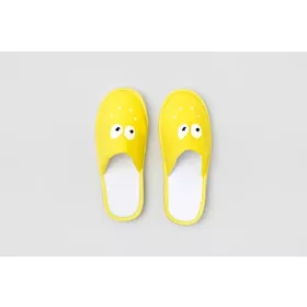   Smiley P-Andy Velour, geschlossene Kinderhausschuhe, Größe 24 | Hotelhausschuhe
