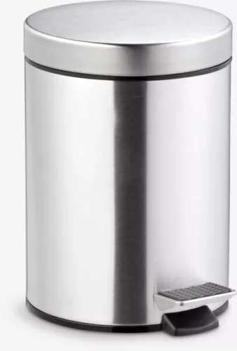 Tretmülleimer 5L Stahl