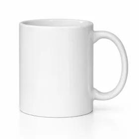 Keramikbecher, Weiß – Preis inklusive Logodruck