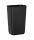 Mar plast can also be mounted on a wall, black trash bin 23 liters