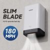 Hand dryer Slim Mini, black, plastic 900W