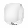 Hand dryer, stainless steel, white, 1450W