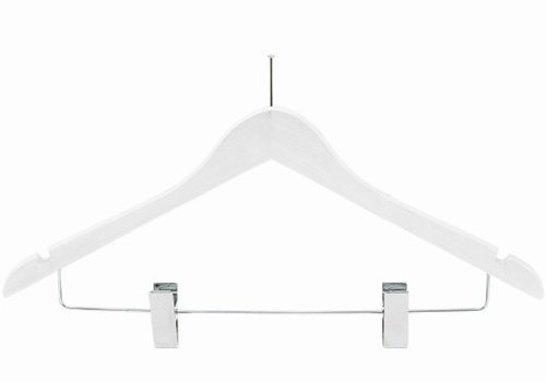 Diebstahlsicherer Kleiderbügel mit Hosenclip