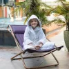Bademantel aus ägyptischer Baumwolle für Kinder 2-3 Jahre, 400 g