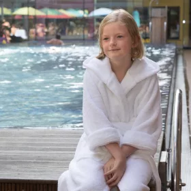Kinderbademantel mit Kapuze 2-3 Jahre, 300 g