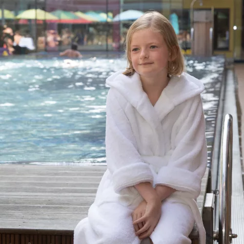 Kinderbademantel mit Kapuze 2-3 Jahre, 300 g