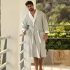 Hamptons Bademantel Grau XL