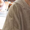 SwimSoft Badetuch-Poncho Braun XL, 300 g