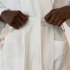 Zen Bademantel Weiß XXL, 220 g
