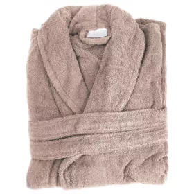 Bademantel farbig BEIGE 0025 Größe 2XL