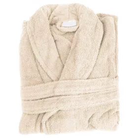 Bademantel farbig Ecru 0260 Größe L