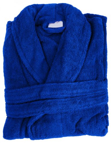 Bademantel in der Farbe KÖNIGSBLAU Größe 5198 s