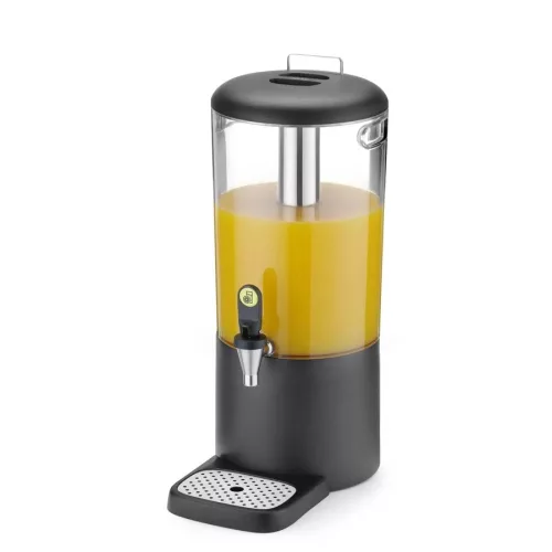 HENDI UNIQ Saftspender – schwarz, 8 L