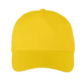   K-UP 5-Panel-Baseballkappe, Gelb, U – Preis inklusive Logodruck