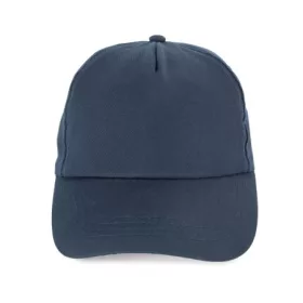   K-UP 5-Panel-Baseballkappe, Graublau, U – Preis inklusive Logodruck