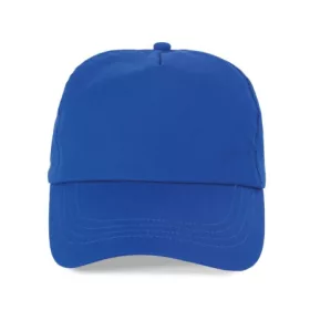   K-UP 5-Panel-Baseballkappe, Königsblau, U – Preis inklusive Logodruck