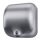 Hand dryer, stainless steel, matt, 1800W