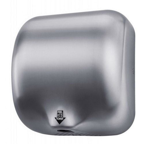 Hand dryer, stainless steel, matt, 1800W