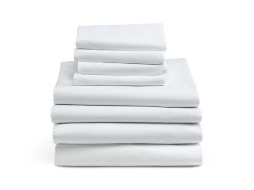Laken 280 x 290 Hotel Plain Mischfaser 50 % Baumwolle – 50 % Polyester 130 g/m