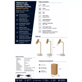 HOBBB Årsdale Tischlampe