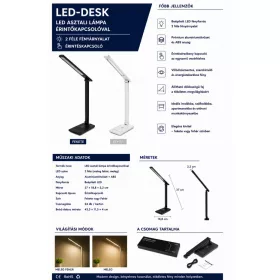 HOBBB Dis Tischlampe, Schwarz