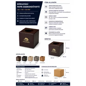 HOBBB Troense Kosmetiktuchbox in Lederoptik