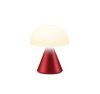 Lexon Mina Mini Led Lamp - dark red