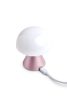 Lexon Mina Mini Led Lamp - light pink aluminum