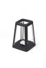 Lexon Laternenlampe - schwarz