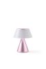 Lexon Luma L stufenlos synchronisierbare Led-Lampe - blassrosa