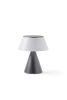 Lexon Luma L stufenlos synchronisierbare LED-Lampe - Gun Metal