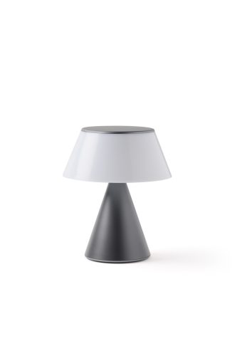 Lexon Luma L stufenlos synchronisierbare LED-Lampe - Gun Metal