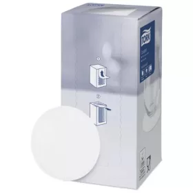   Glasuntersetzer Weiß rund mit glattem Rand 8-lagig 250Stk./Packung, 12Pack/Karton