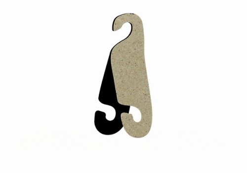 UNI SANDAL Papierbügel