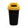 Plafor Sort selective waste collector, trash can 28L yellow/black