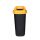 Plafor Sort selective waste collector, dustbin 90L black/yellow