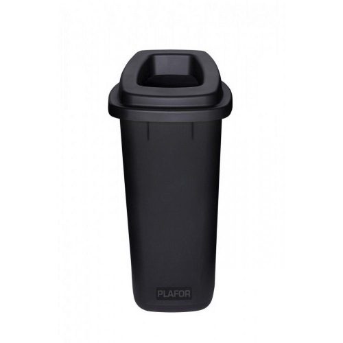 Plafor Sort selective waste collector, dustbin 90L black/black