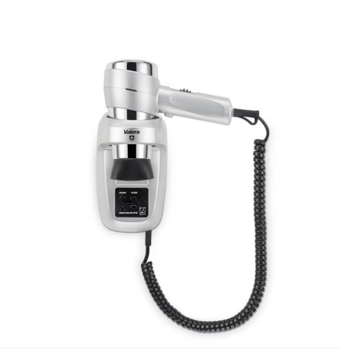 Valera Action Super Plus 1600 Shaver Silver - Wandföhn mit Halterung und Rasiersteckdose