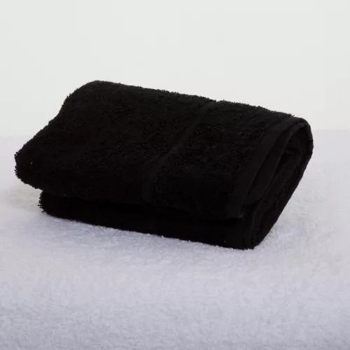 Headstrong bleichmittelbeständiges Handtuch Schwarz 50x90cm, 350 g