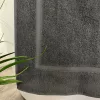 Bequemer Badezimmerteppich Schiefergrau 50x80, 700 g