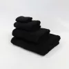 Bequemes Handtuch Schwarz 70x130cm, 450 g