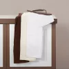 Bequemes wärmendes Handtuch Weiß 30x85cm, 450 g