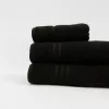 Bequemes Handtuch Schwarz 50x90cm, 450 g