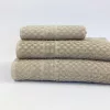 Serenity Spa Waffelhandtuch Kiesel 100x170cm, 450 g