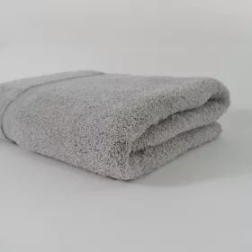Pazar Handtuch Silbergrau 100x200cm, 650 g