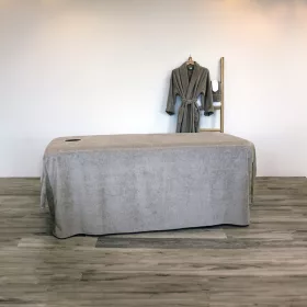 SupremeSoft® Behandlungshandtuch Kiesel 70x200cm