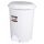 Planet Treteimer, Kunststoff, LUXURY weiß, mit herausnehmbarem Korb, 6L NO2